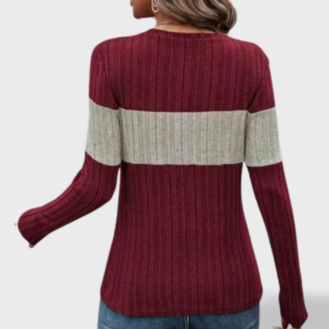 Pull Décontracté en Maille pour Femme Jade