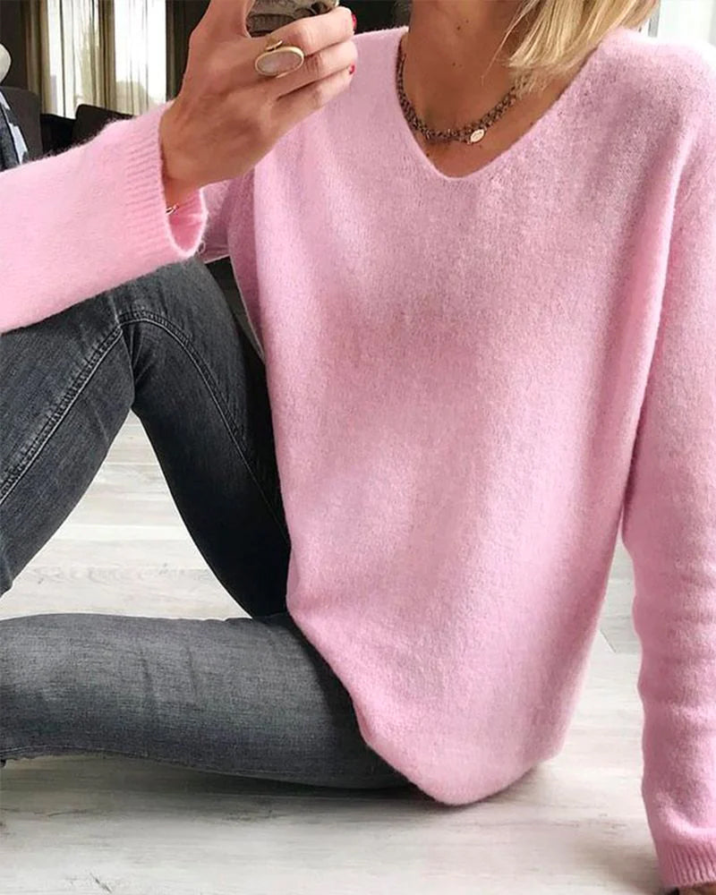 Pull Tricoté Chic pour Femme Ella