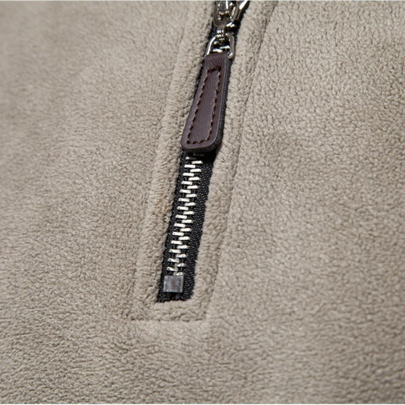 Pull Polaire Zippé Homme - Sébastien