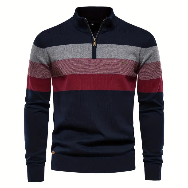 Pull Zippé Homme Raffiné - Valentin