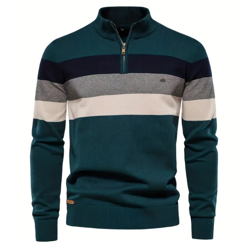 Pull Zippé Homme Raffiné - Valentin