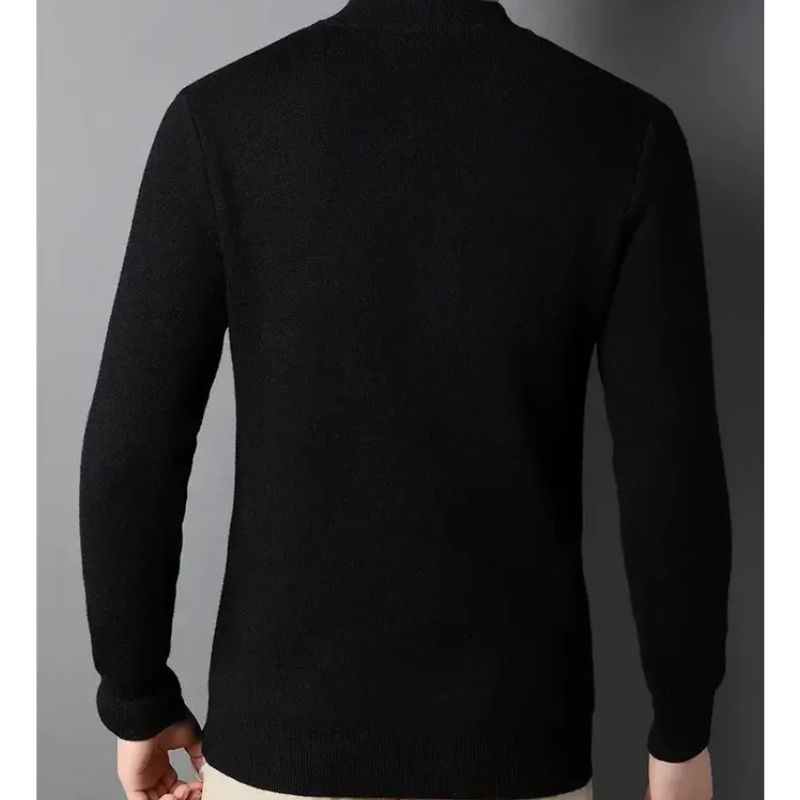 Pull en Cachemire Col Montant Homme – Damien