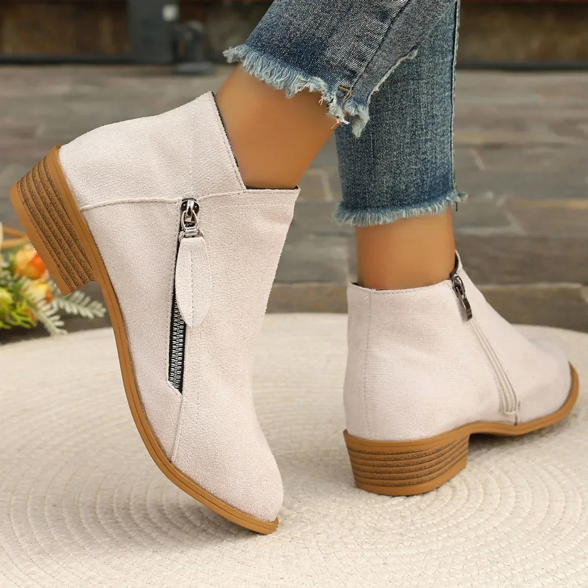 Bottines Courtes Femme - Élégant