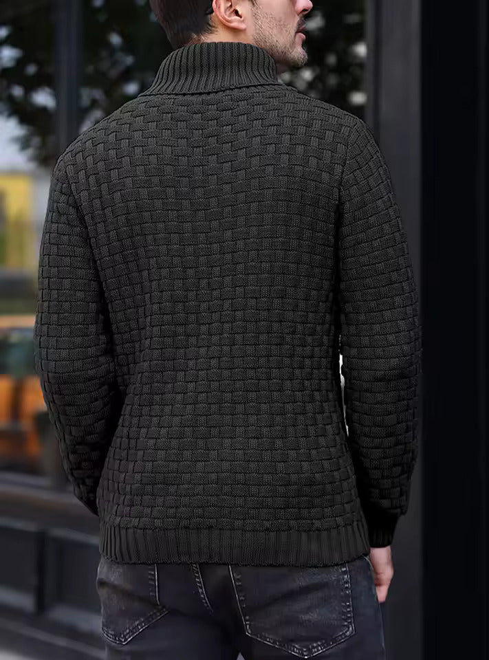 Pull en Maille à Col Châle Homme - Auguste