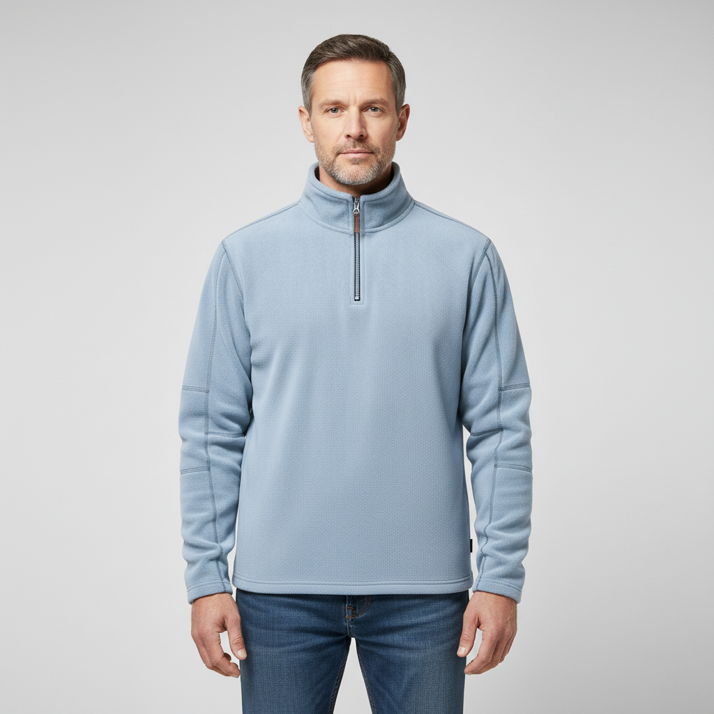 Pull Polaire Zippé Homme - Sébastien