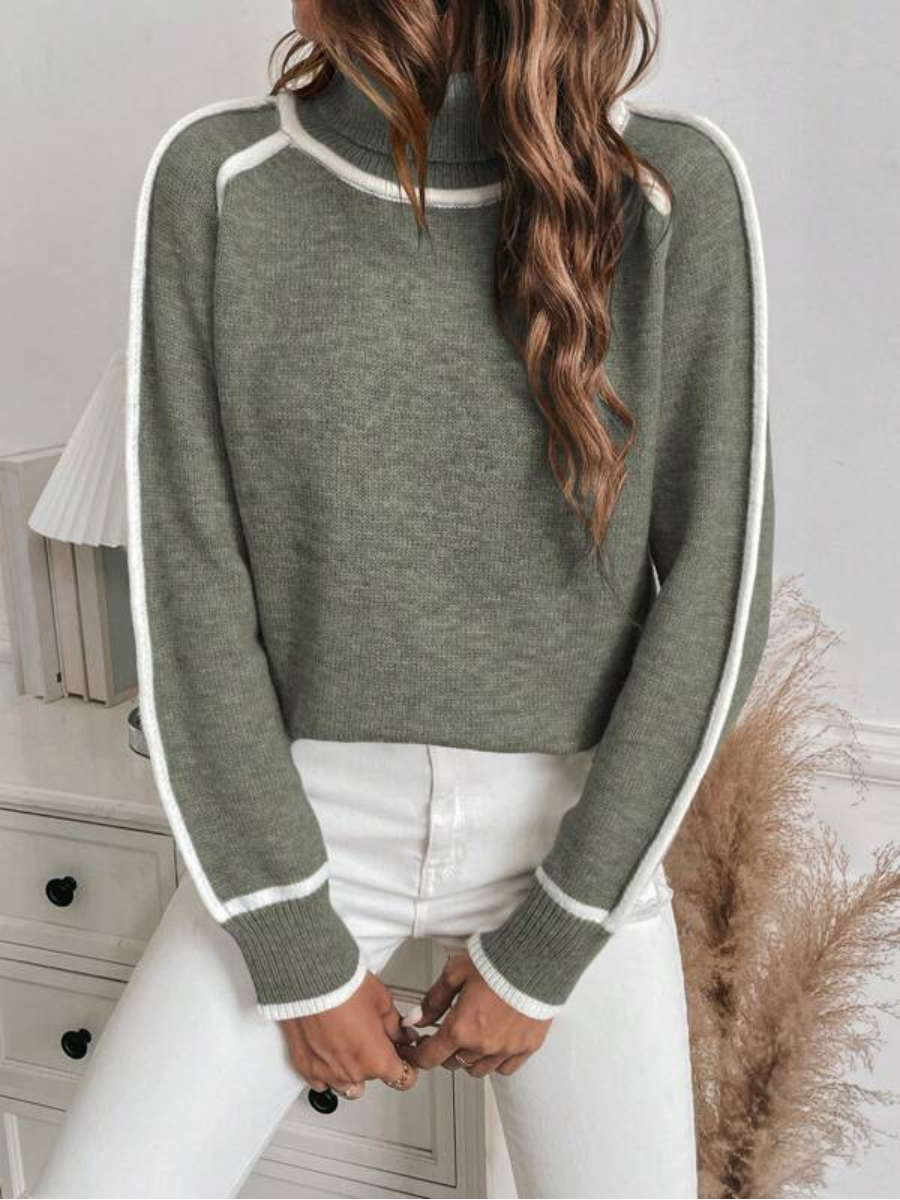 Pull à Col Roulé pour Femme Stella
