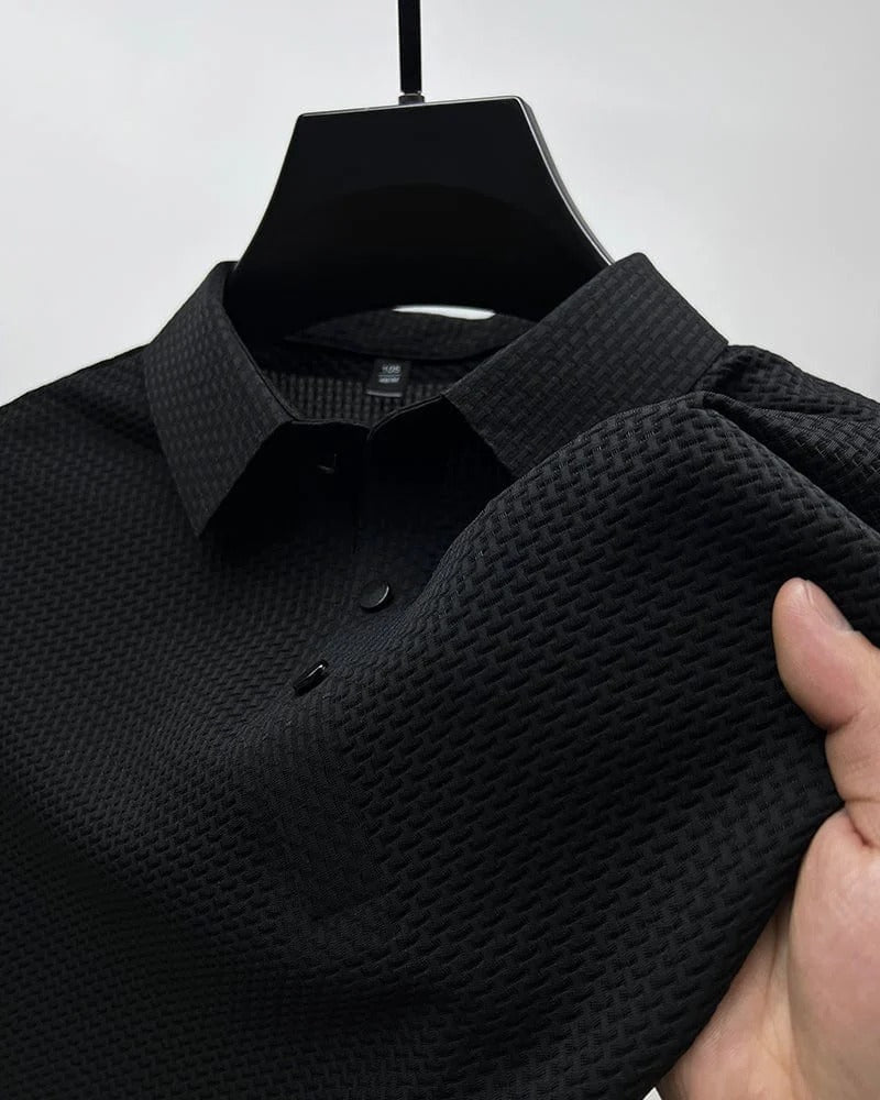 Polo Homme Texturé et Extensible | Achetez 1, Obtenez 1 GRATUIT