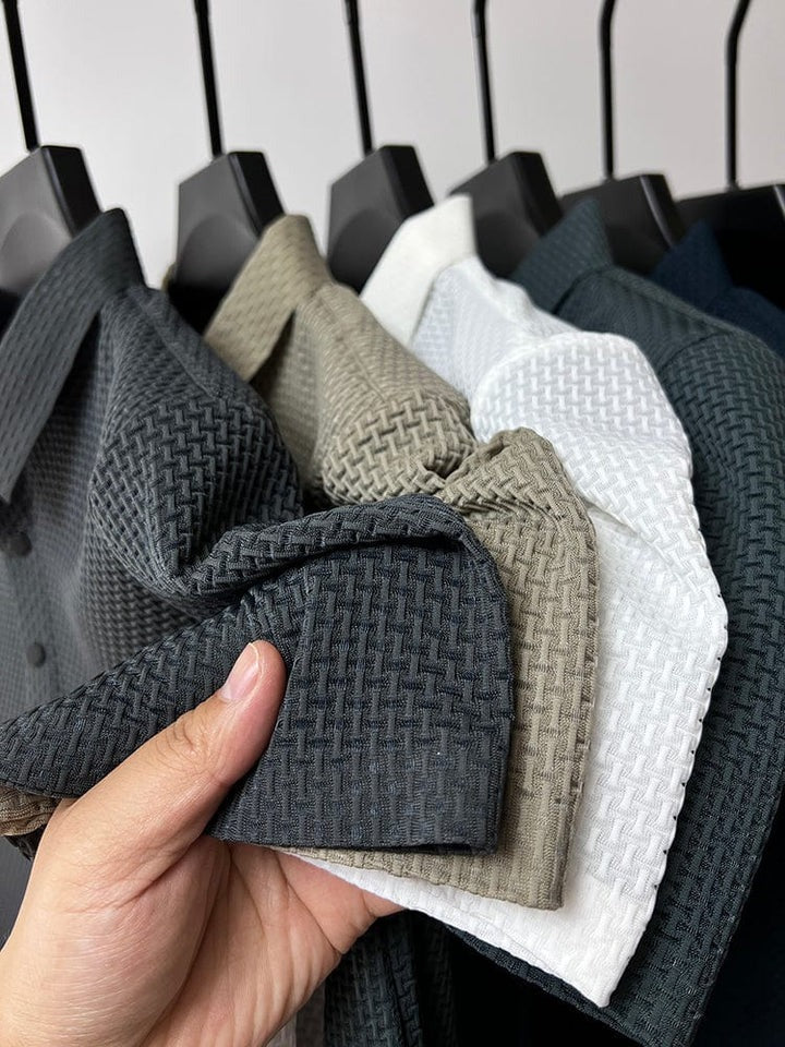 Polo Homme Texturé et Extensible | Achetez 1, Obtenez 1 GRATUIT