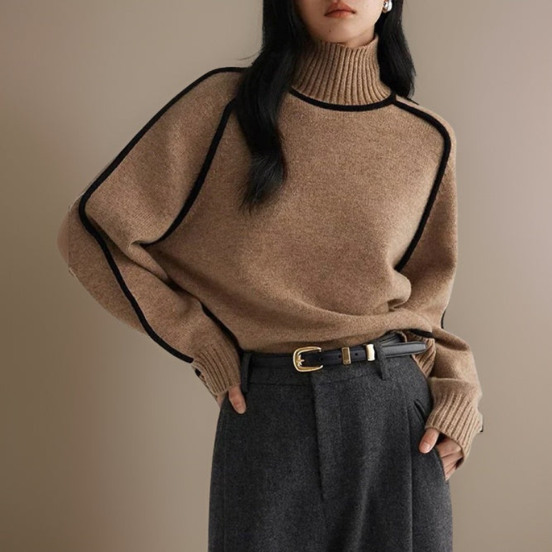 Pull à Col Roulé pour Femme Heidi