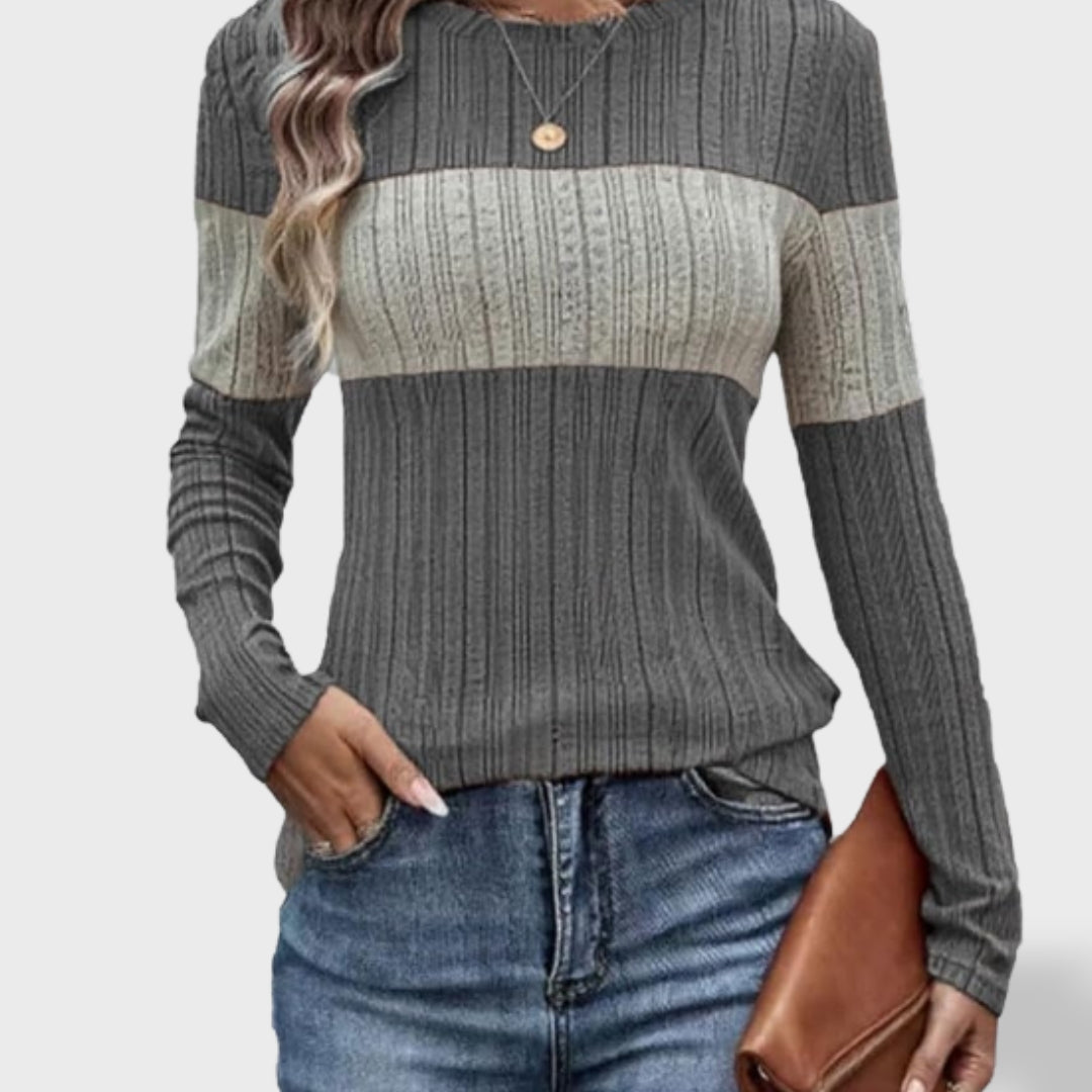 Pull Décontracté en Maille pour Femme Jade