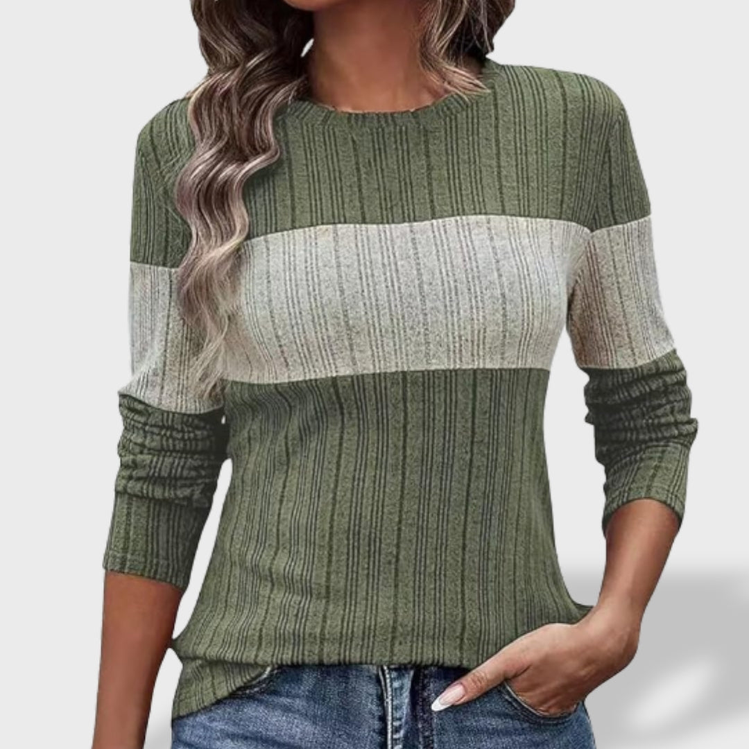 Pull Décontracté en Maille pour Femme Jade