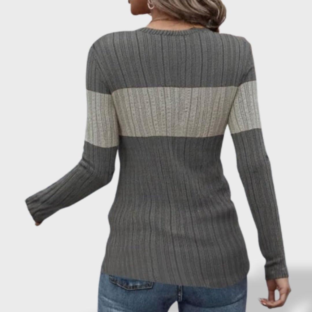 Pull Décontracté en Maille pour Femme Jade