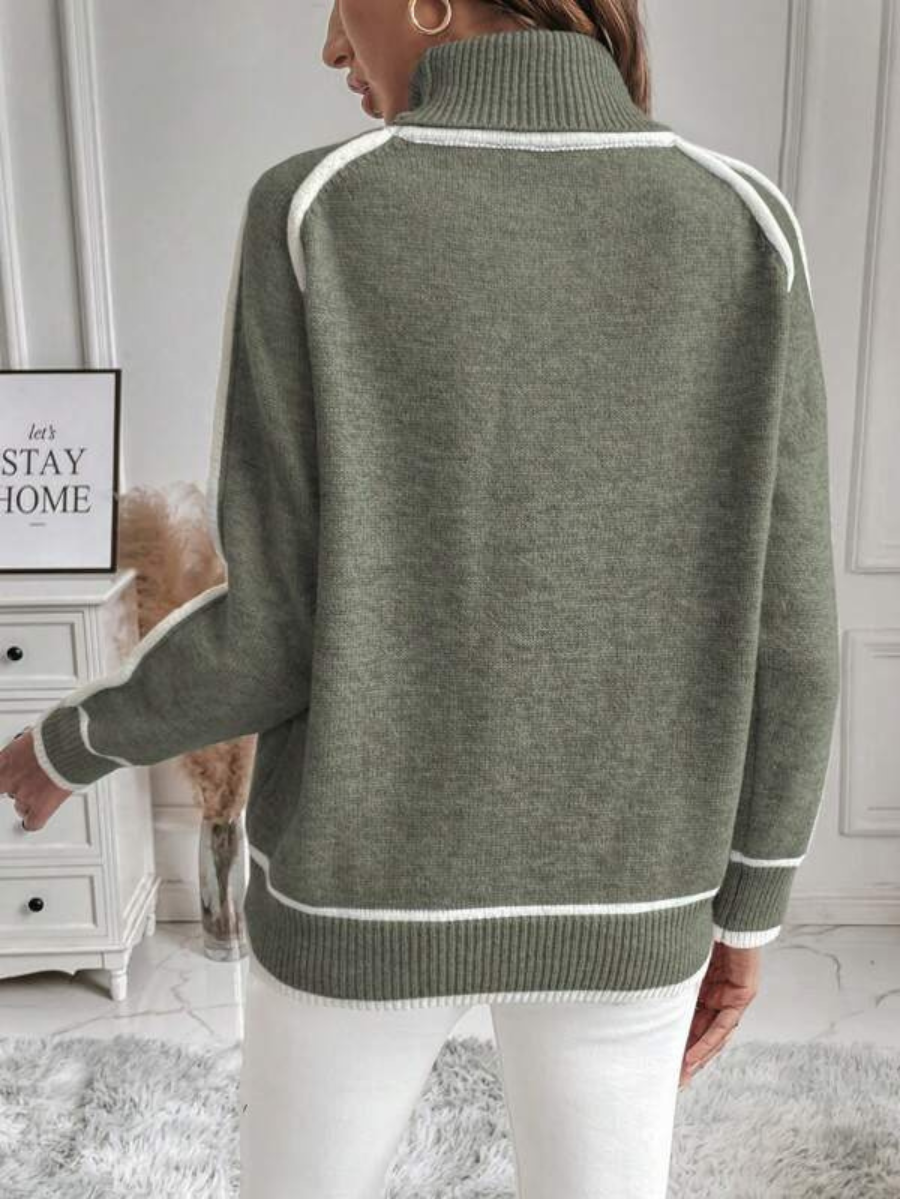 Pull à Col Roulé pour Femme Stella