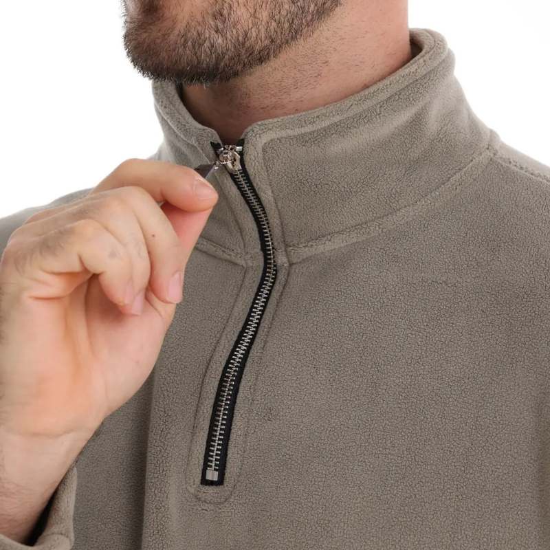 Pull Polaire Zippé Homme - Sébastien