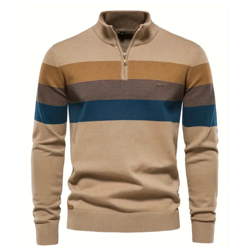 Pull Zippé Homme Raffiné - Valentin