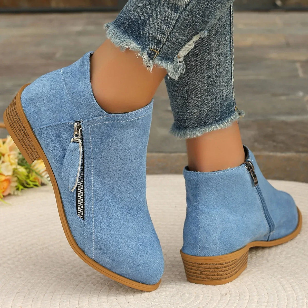 Bottines Courtes Femme - Élégant