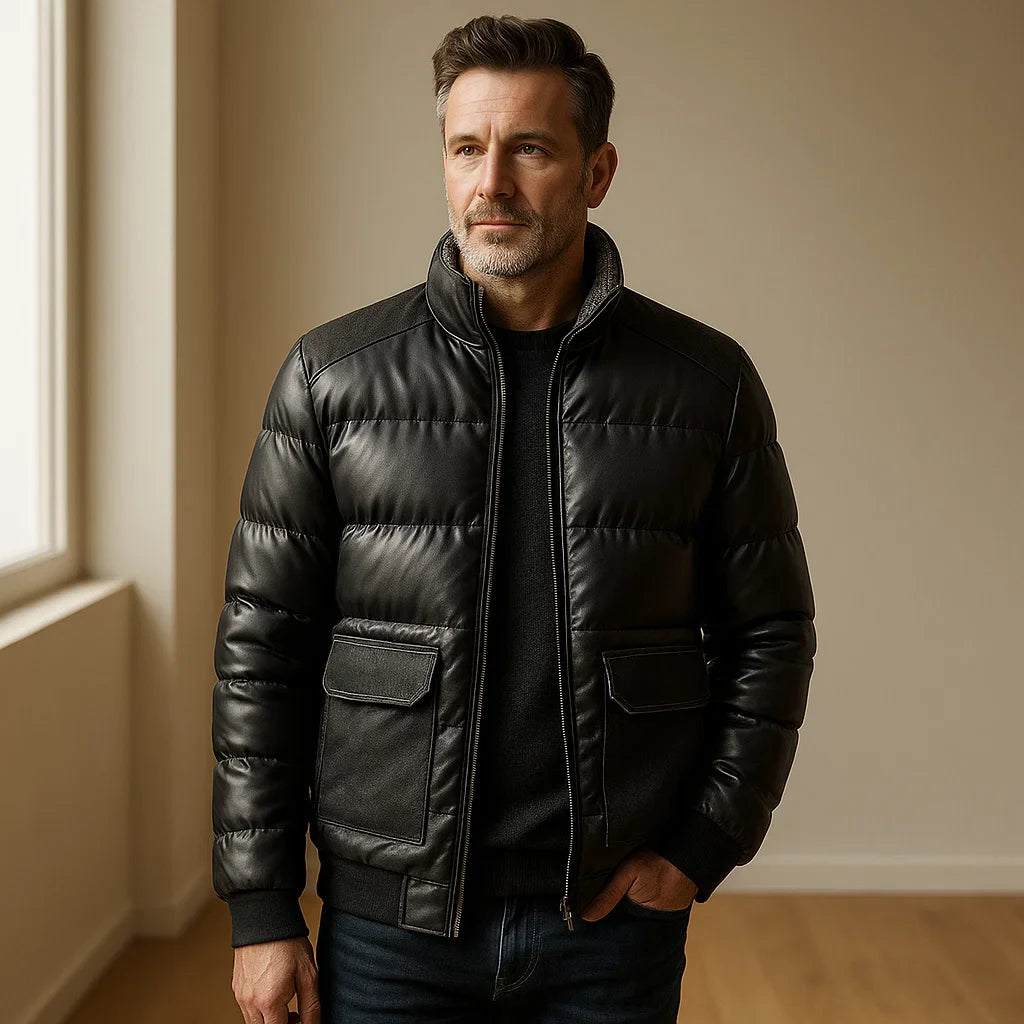 Veste d’Hiver Épaisse pour Homme
