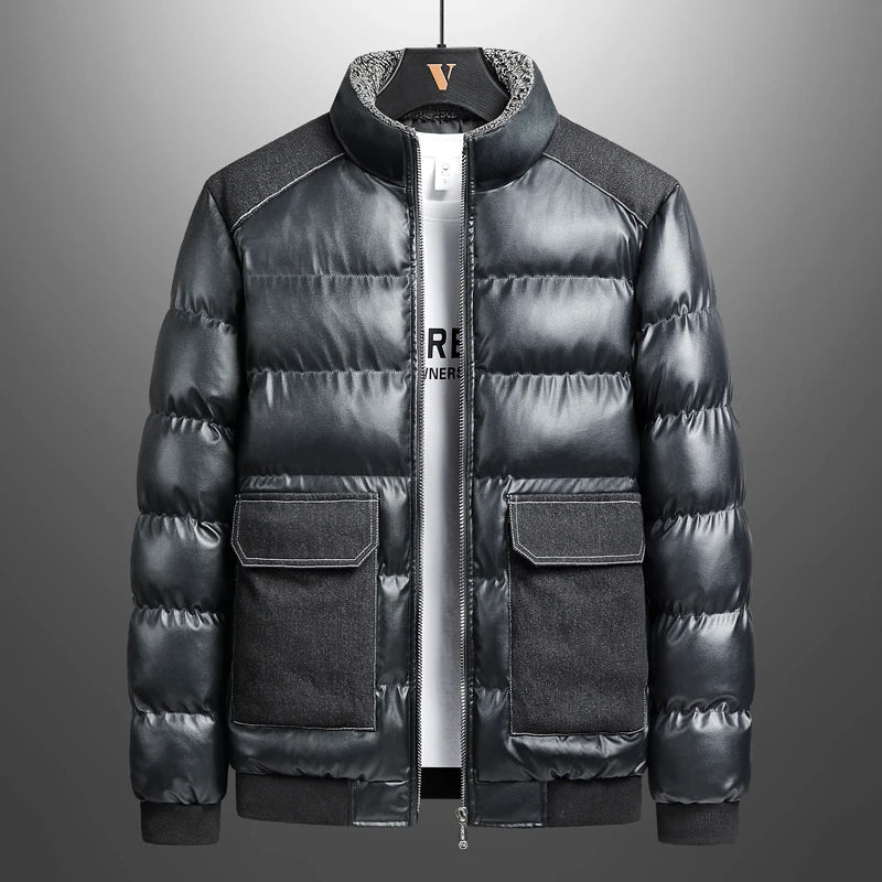 Veste d’Hiver Épaisse pour Homme