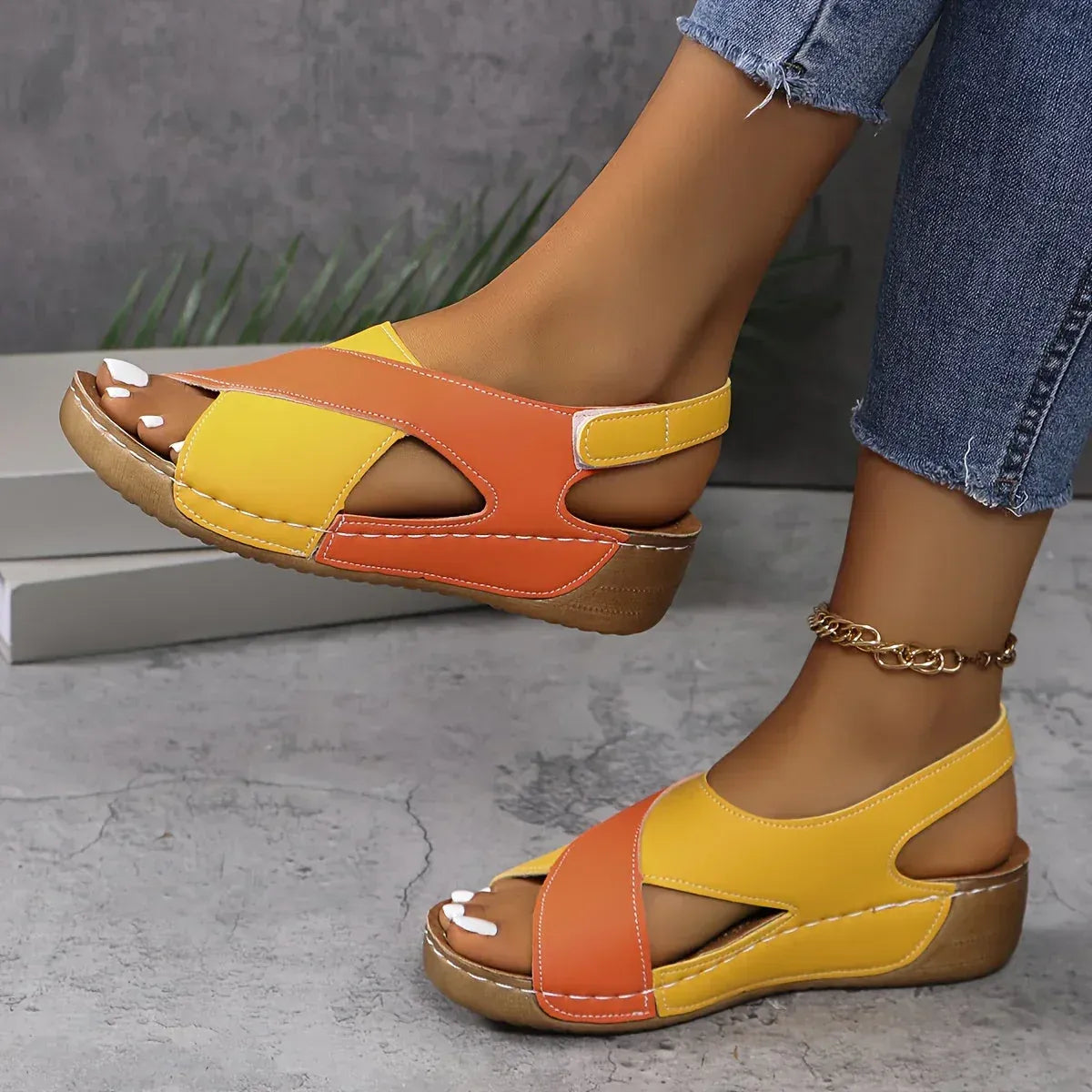 Sandale Femme Élégant et Confortable - Amélie