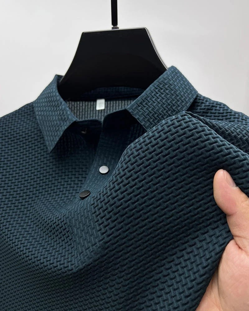 Polo Homme Texturé et Extensible | Achetez 1, Obtenez 1 GRATUIT