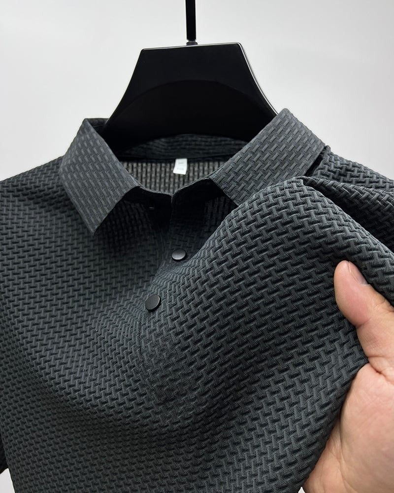 Polo Homme Texturé et Extensible | Achetez 1, Obtenez 1 GRATUIT