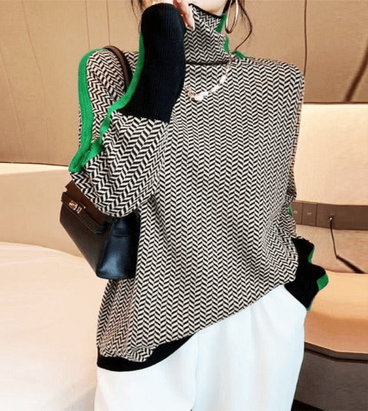 Long Pull Rayé pour Femme Lorena