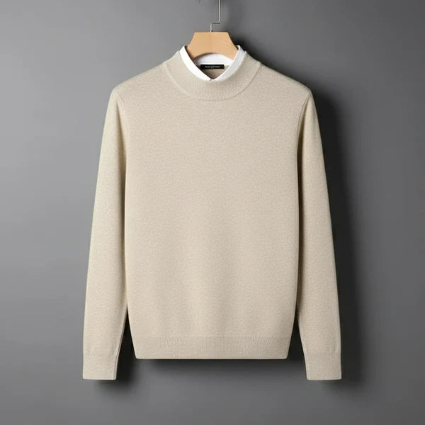 Pull en Cachemire Col Montant Homme – Damien